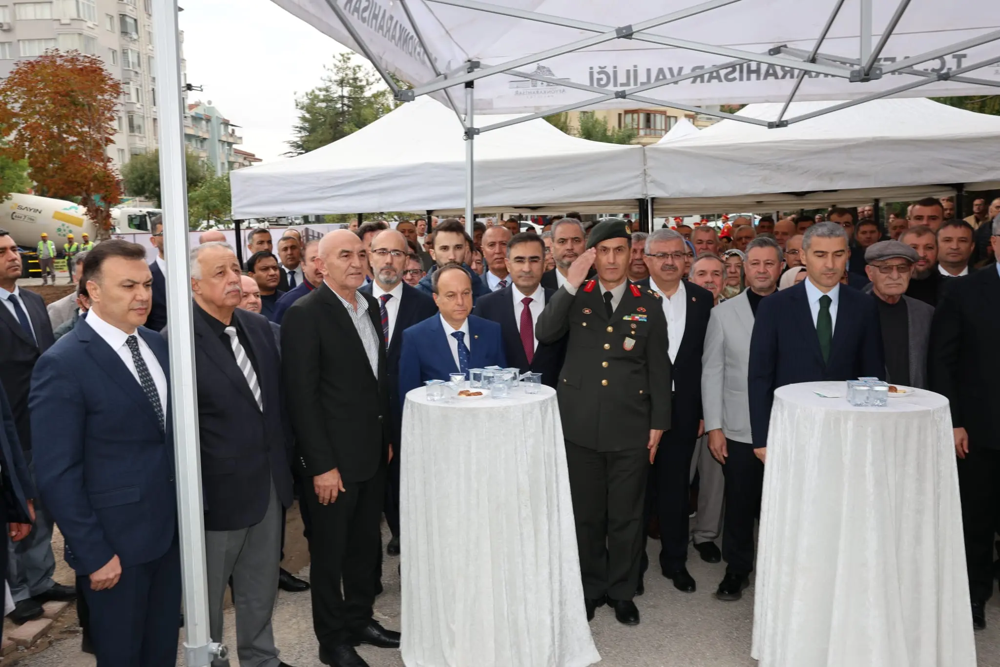 Afyonkarahisar'da Semt Polikliniği Temel Atma Töreni