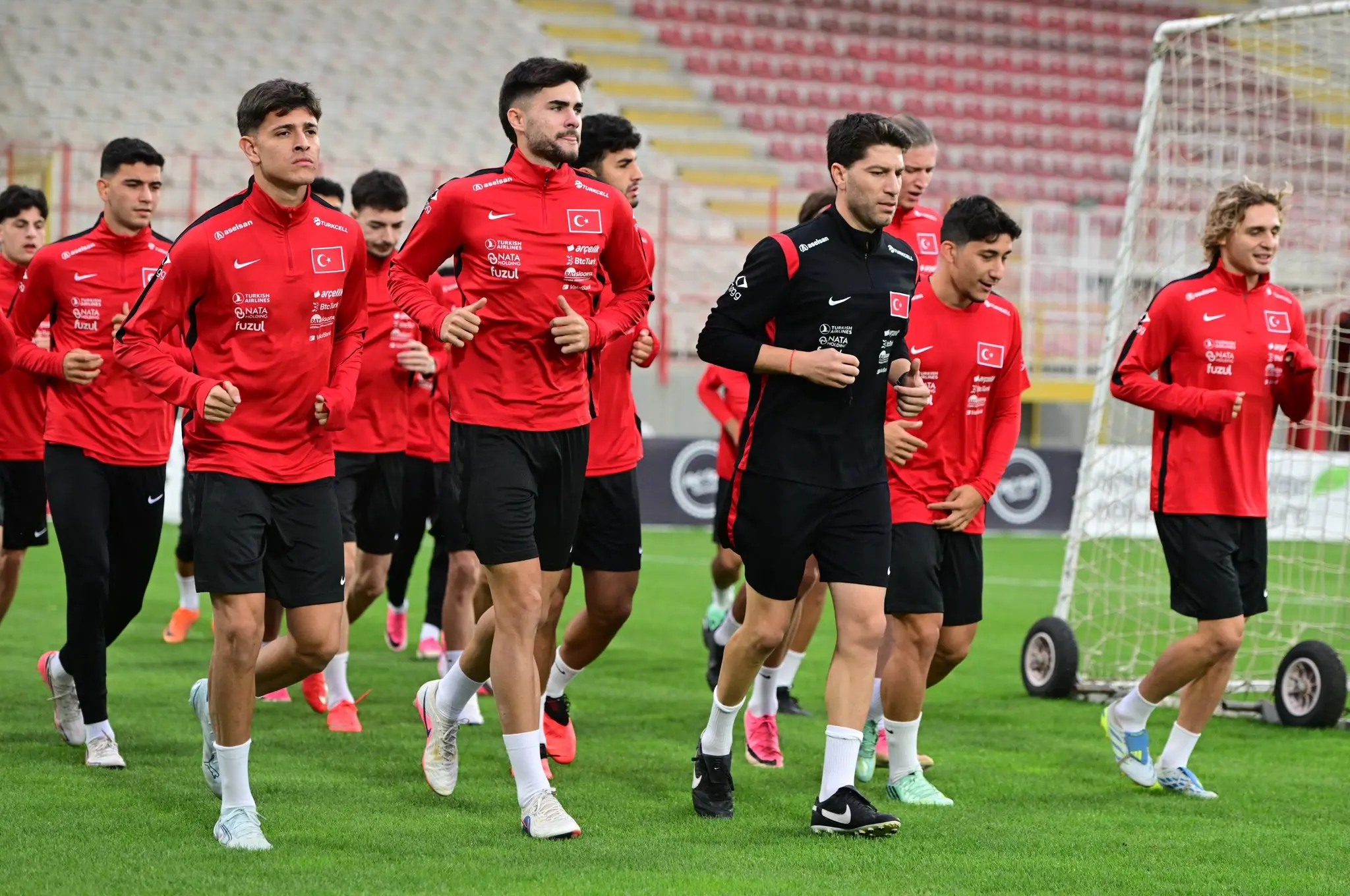 U21 Millî Takım, Ukrayna maçı için çalışmalara başladı