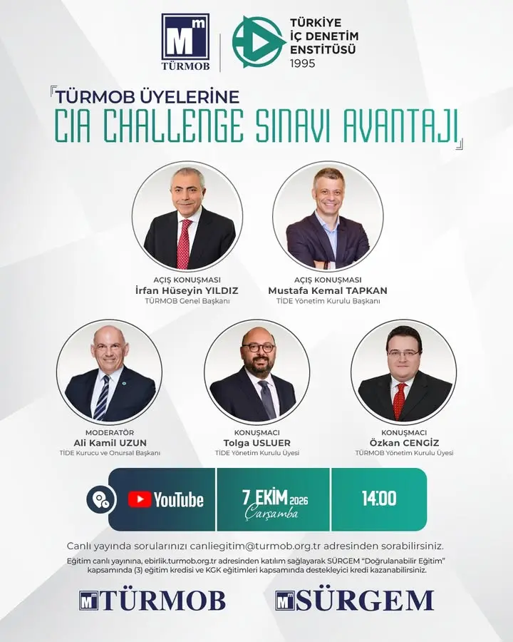 TÜRMOB ve TİDE'den Webinar Duyurusu