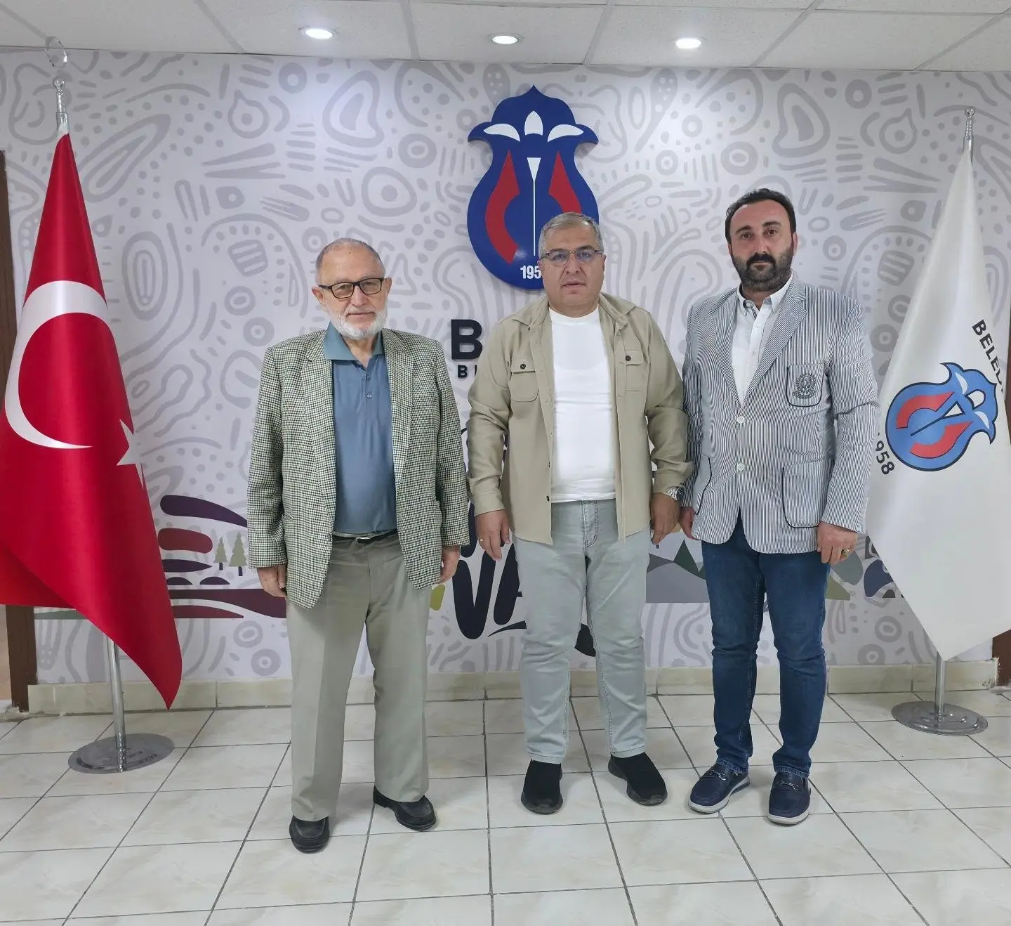 Belediye Başkanı Ünlü'ye Ziyaret