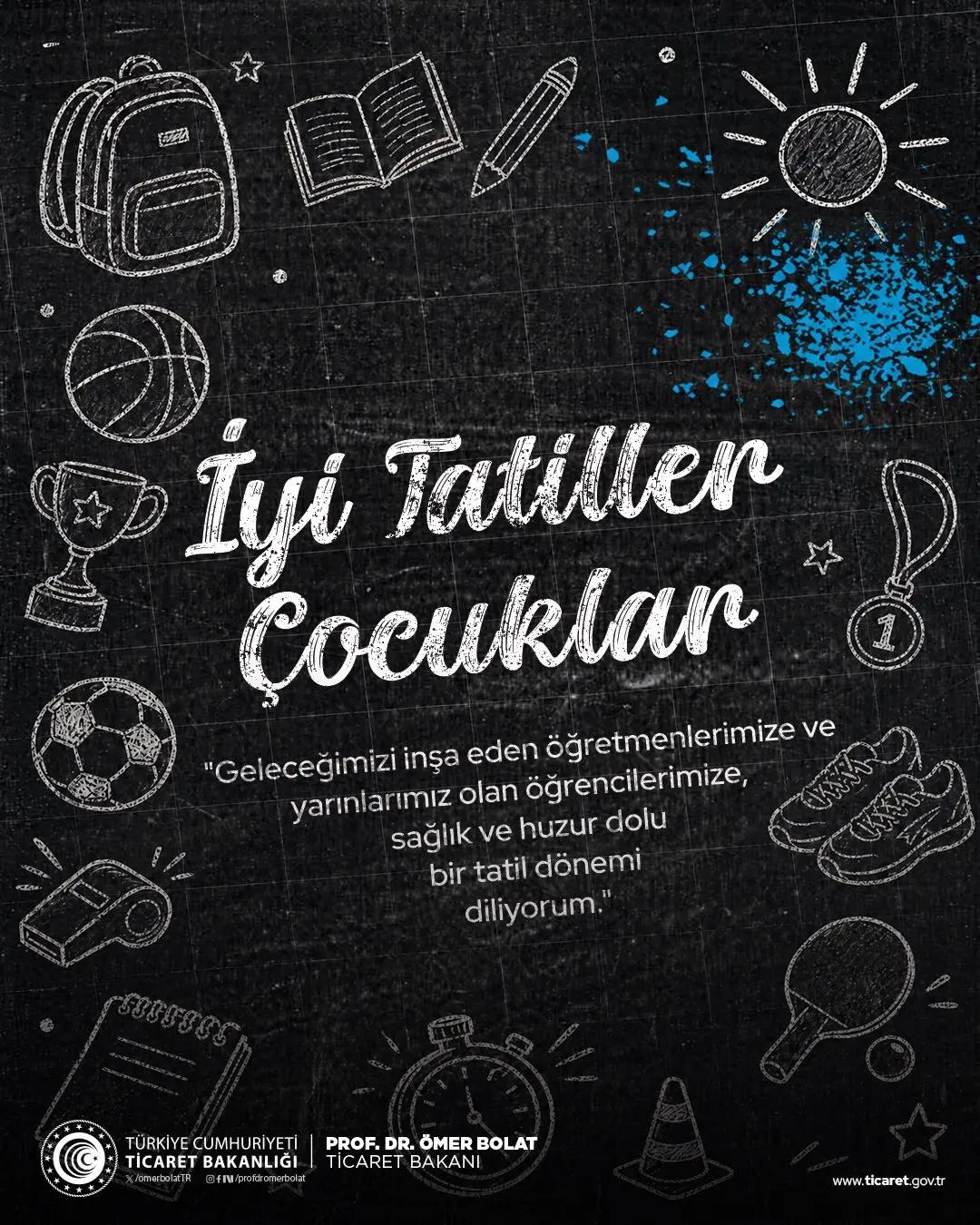 Eğitim yılı sona erdi, yaz tatili başladı