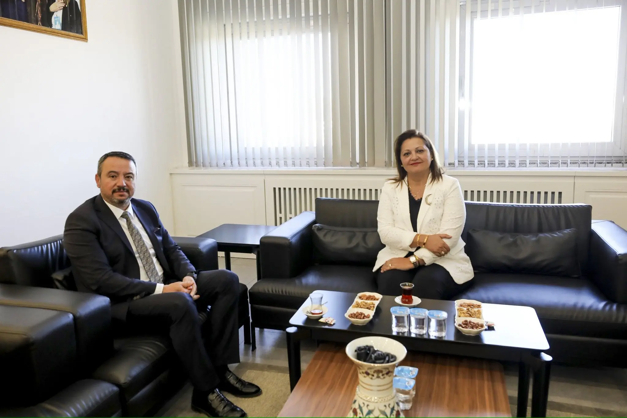 Sandıklı Belediye Başkanı ile görüş alışverişi yapıldı