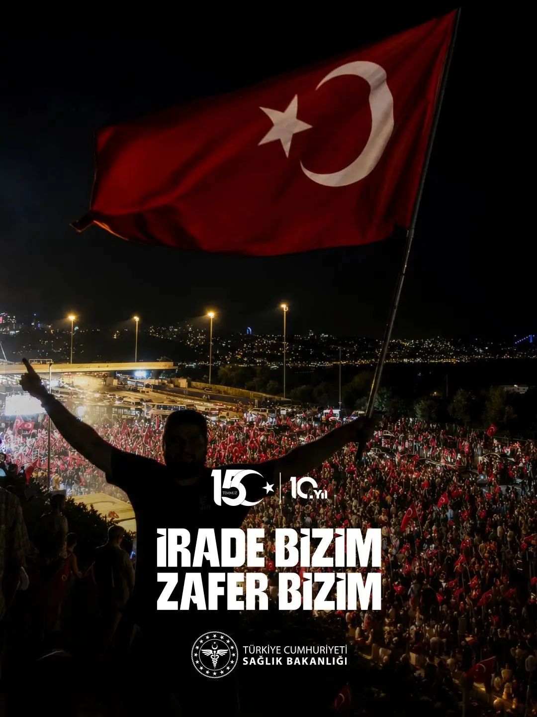 15 Temmuz'da bir araya gelen milletimize teşekkür