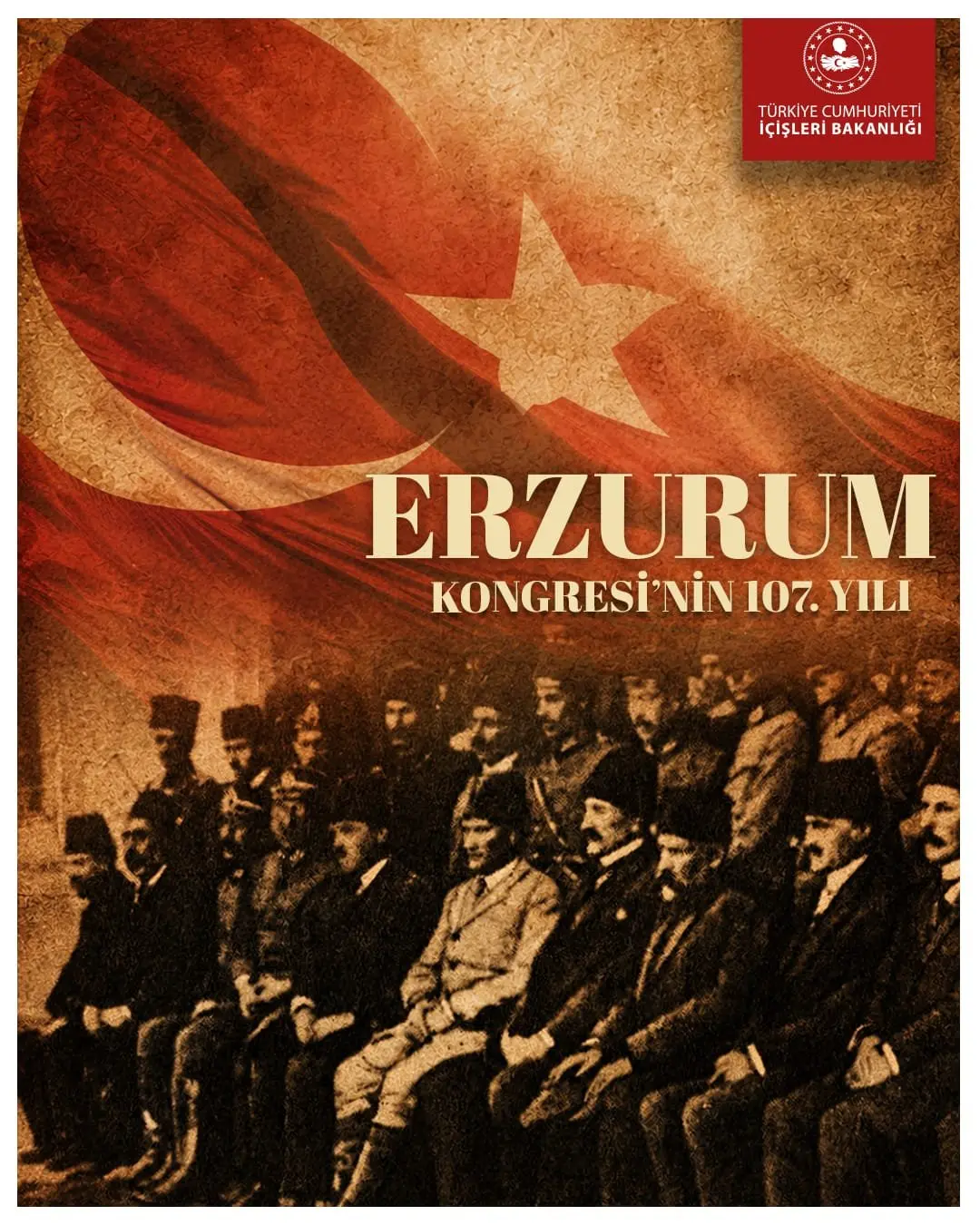 Erzurum Kongresi'nin 107. Yıldönümü Anıldı