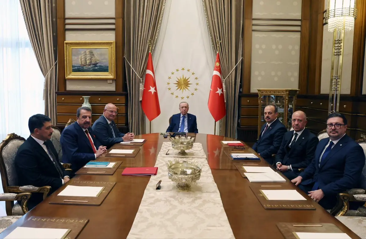 Cumhurbaşkanı Erdoğan, Ankara Valisi'ni kabul etti
