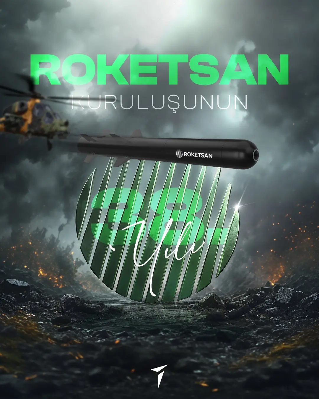 Roketsan'ın 38. kuruluş yıl dönümü kutlandı