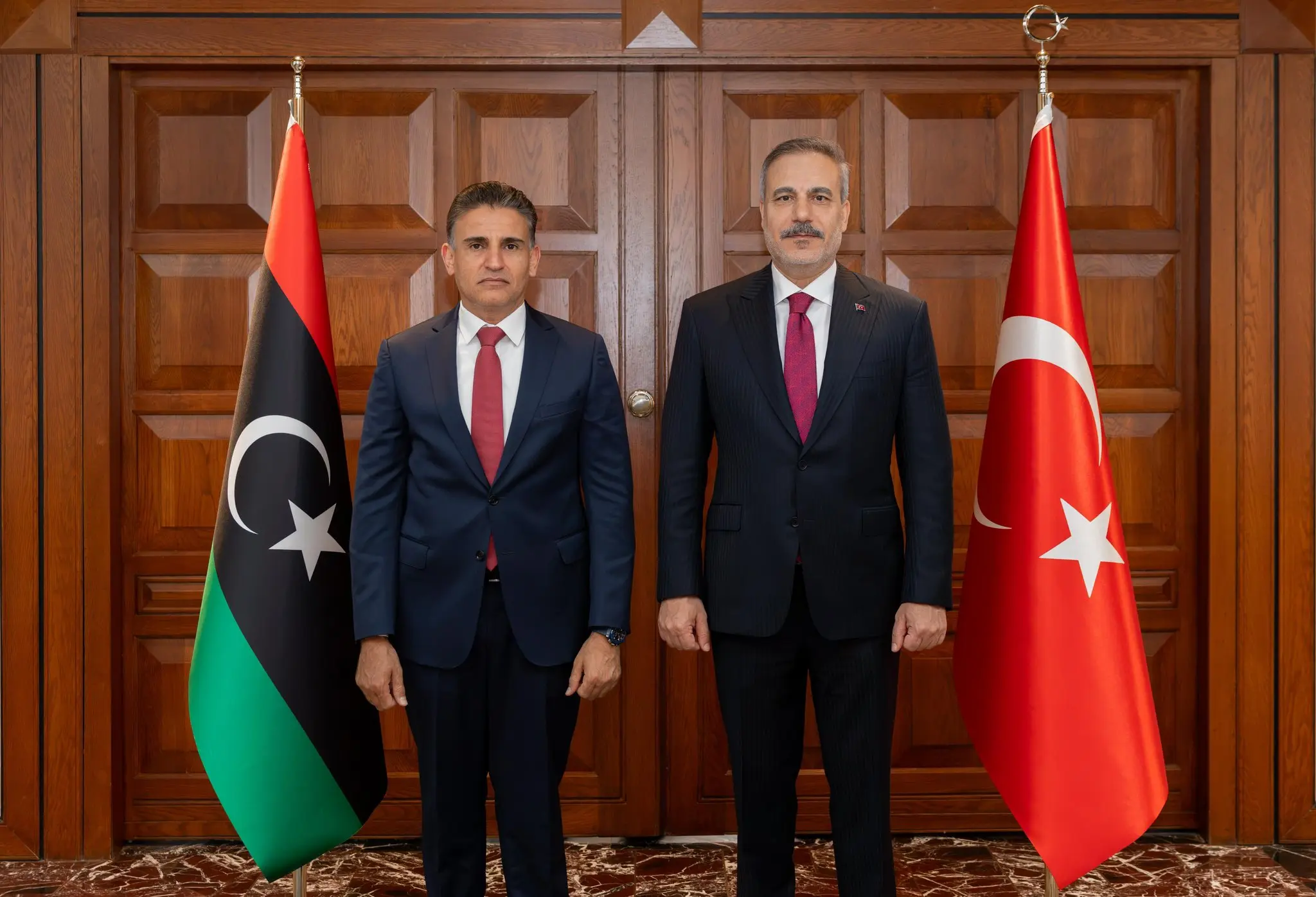 Libya Askeri Heyeti Ankara'da Ağırladı