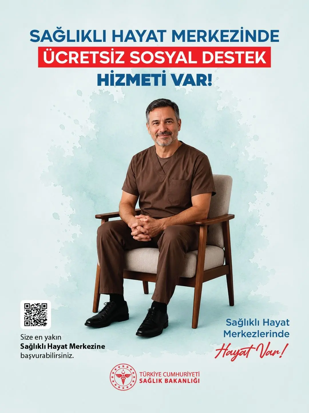 Sağlıklı Hayat Merkezinde Ücretsiz Destek Hizmeti