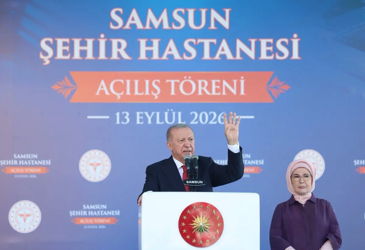 Cumhurbaşkanı Erdoğan, Samsun Hastanesi Açılışında