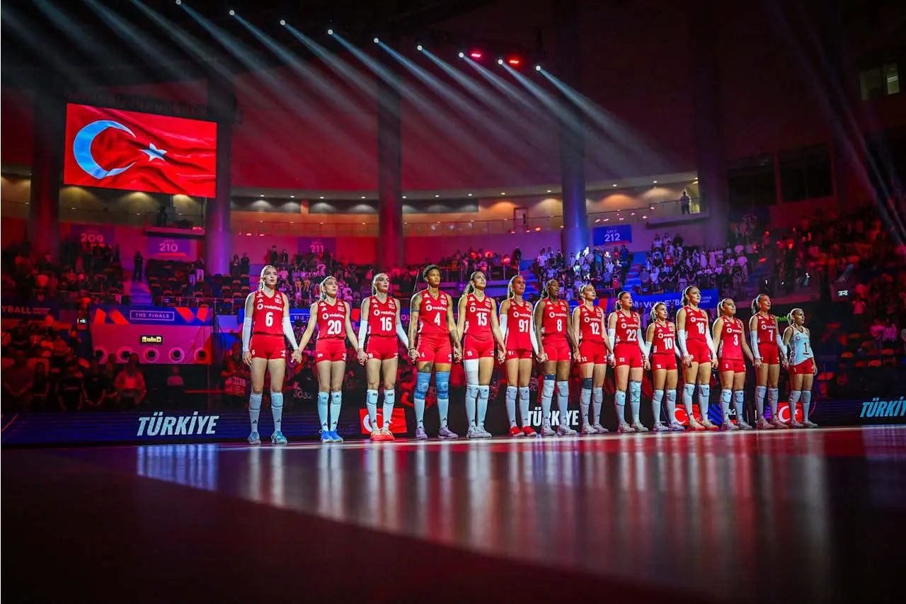 A Milli Kadın Voleybol Takımı Brezilya'yı mağlup etti