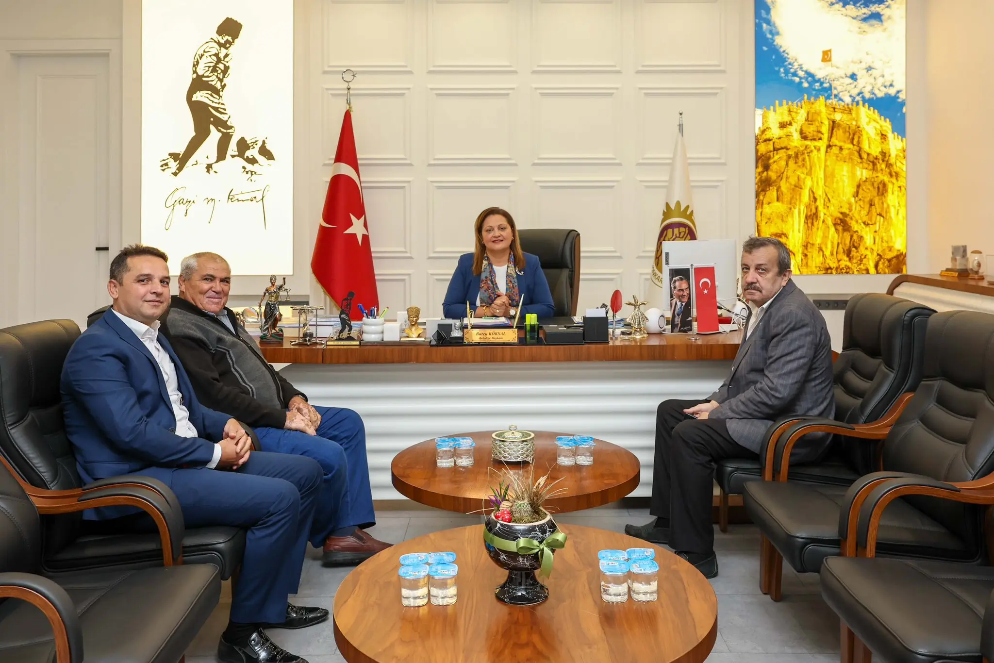 Mahalle muhtarlarıyla ihtiyaçlar değerlendirildi