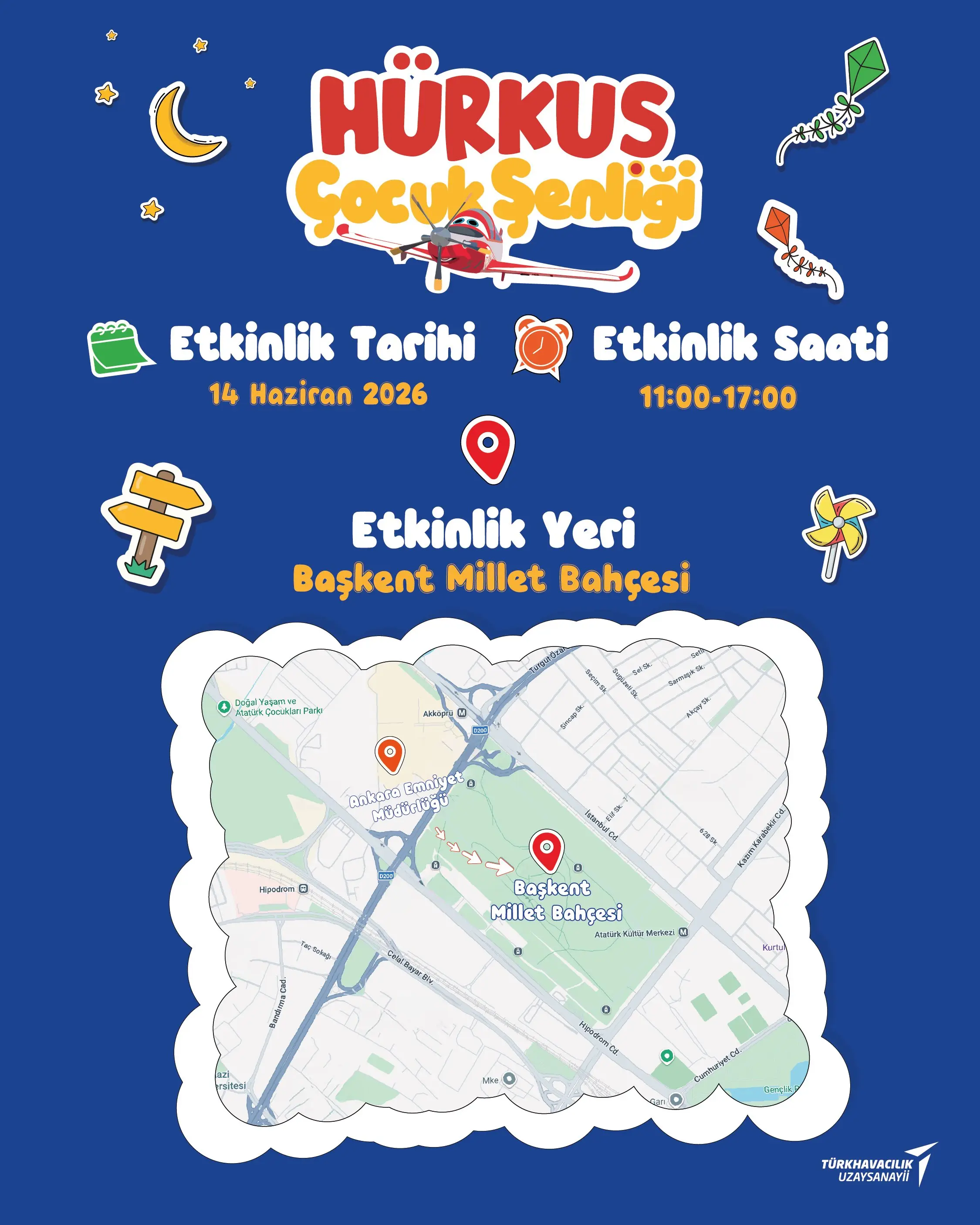 HÜRKUŞ Çocuk Şenliği için son günler