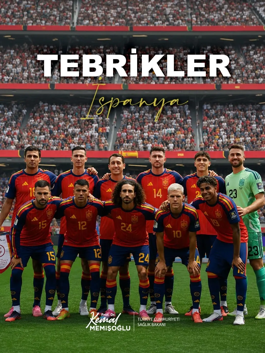 İspanya Millî Takımı, 2026 Dünya Kupası'nı kazandı