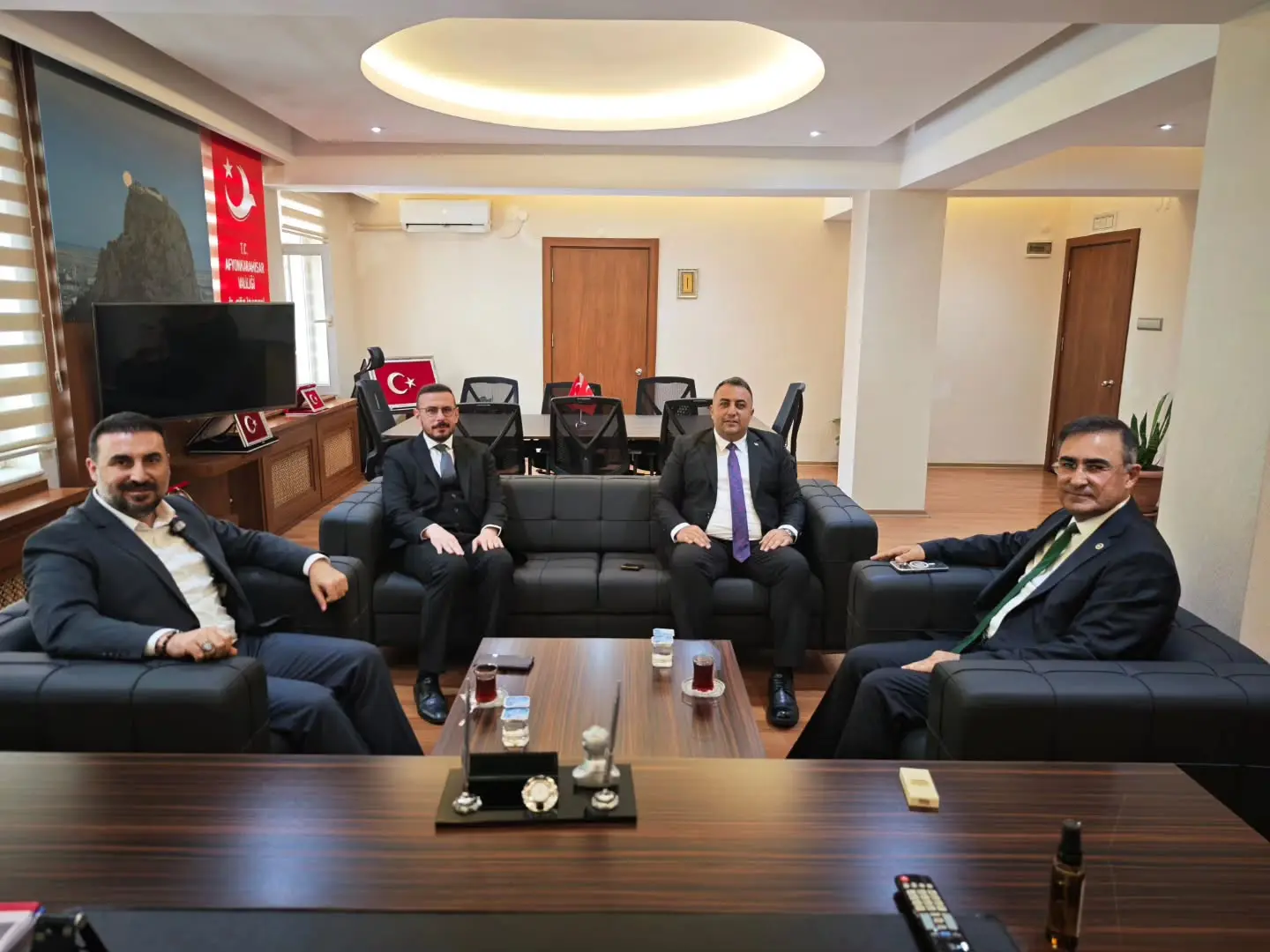 Yeni Göç İdaresi Müdürü Ziyaret Edildi