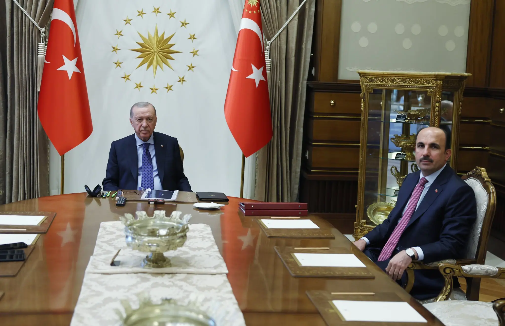 Cumhurbaşkanı Erdoğan, Uğur İbrahim Altay'ı kabul etti
