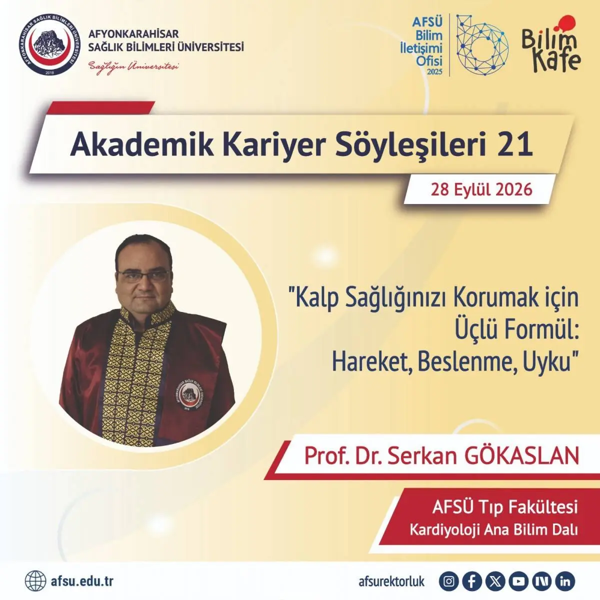 Kalp sağlığını korumak için üç temel öneri