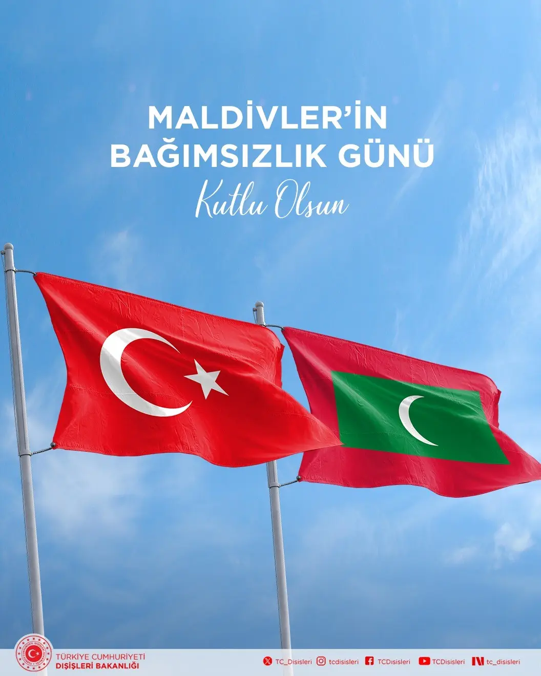 Maldivler'in Bağımsızlık Günü kutlandı