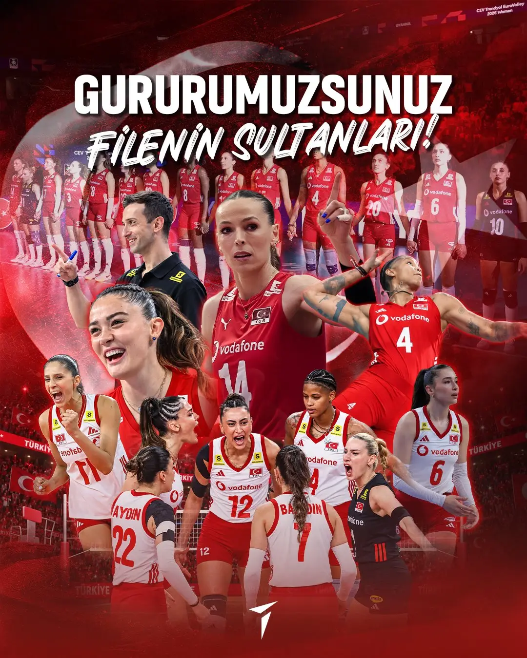 Filenin Sultanları Avrupa Şampiyonu Oldu