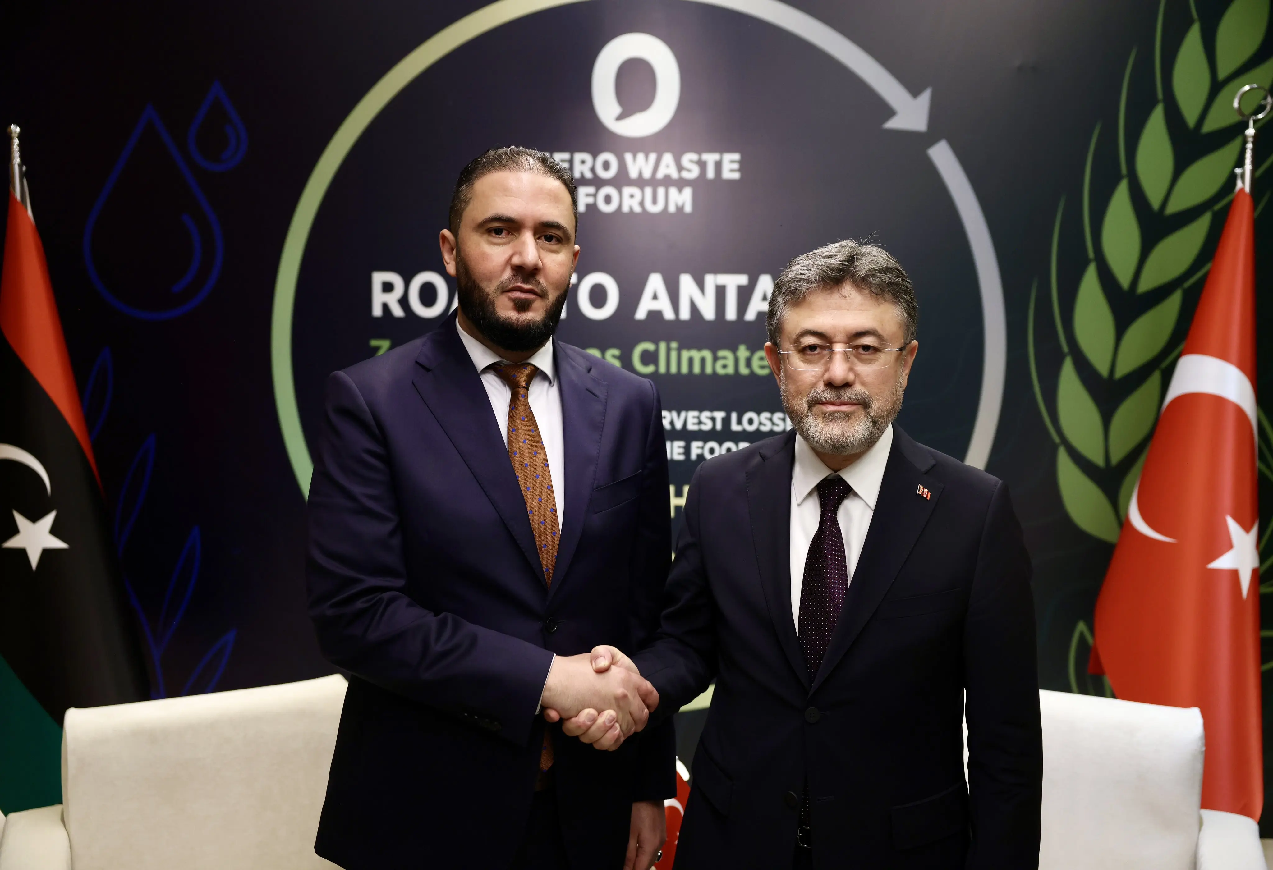 Libya Bakanı ile Sıfır Atık Forumu Görüşmesi