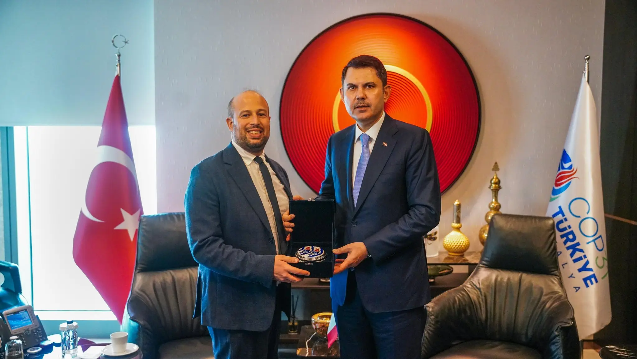 İstanbul İklim Finansmanı Zirvesi'nde önemli görüşme