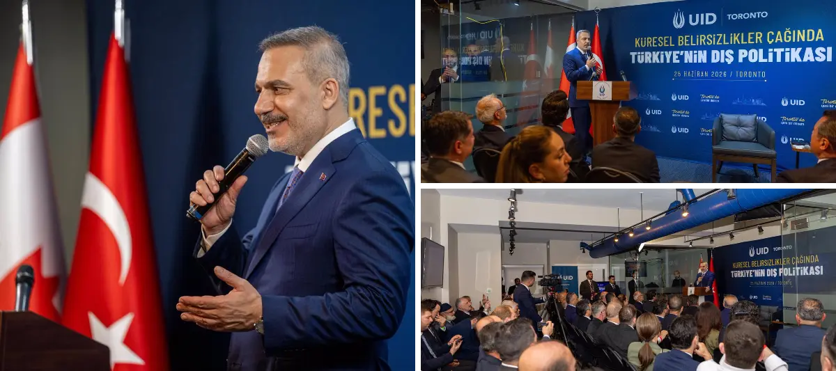 Hakan Fidan, Toronto'da Türk ve Müslümanlarla buluştu