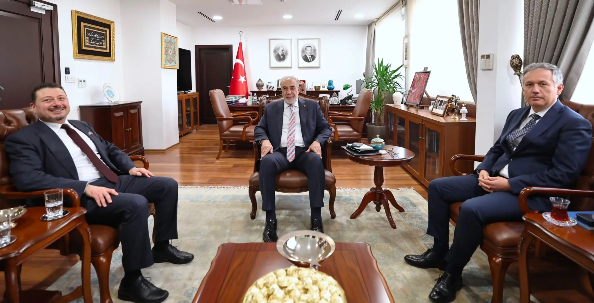 Musa Kulaklıkaya, Suudi Arabistan Büyükelçisi'ni kabul etti