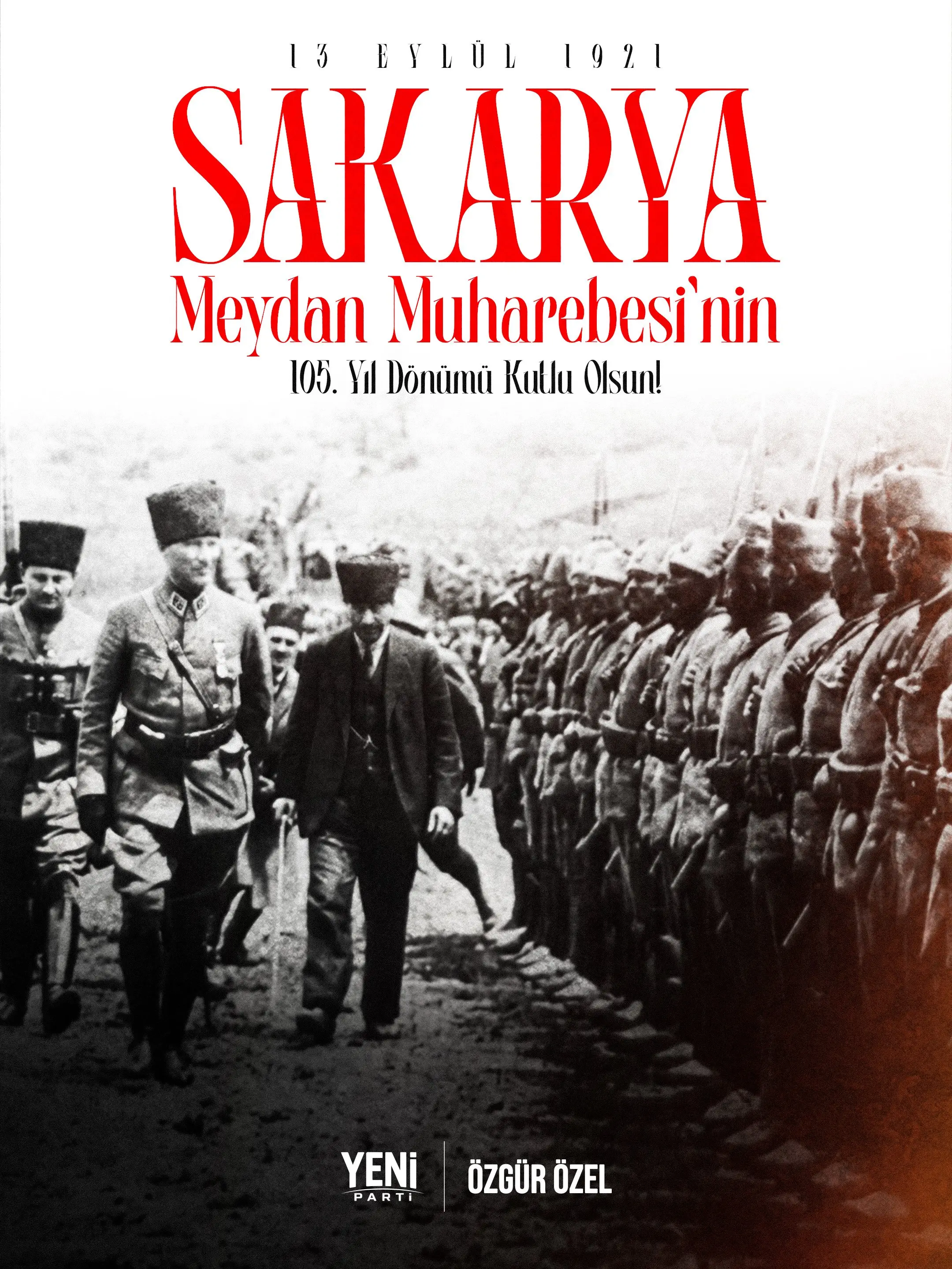 Sakarya Zaferi'nin 105. Yılı Anıldı