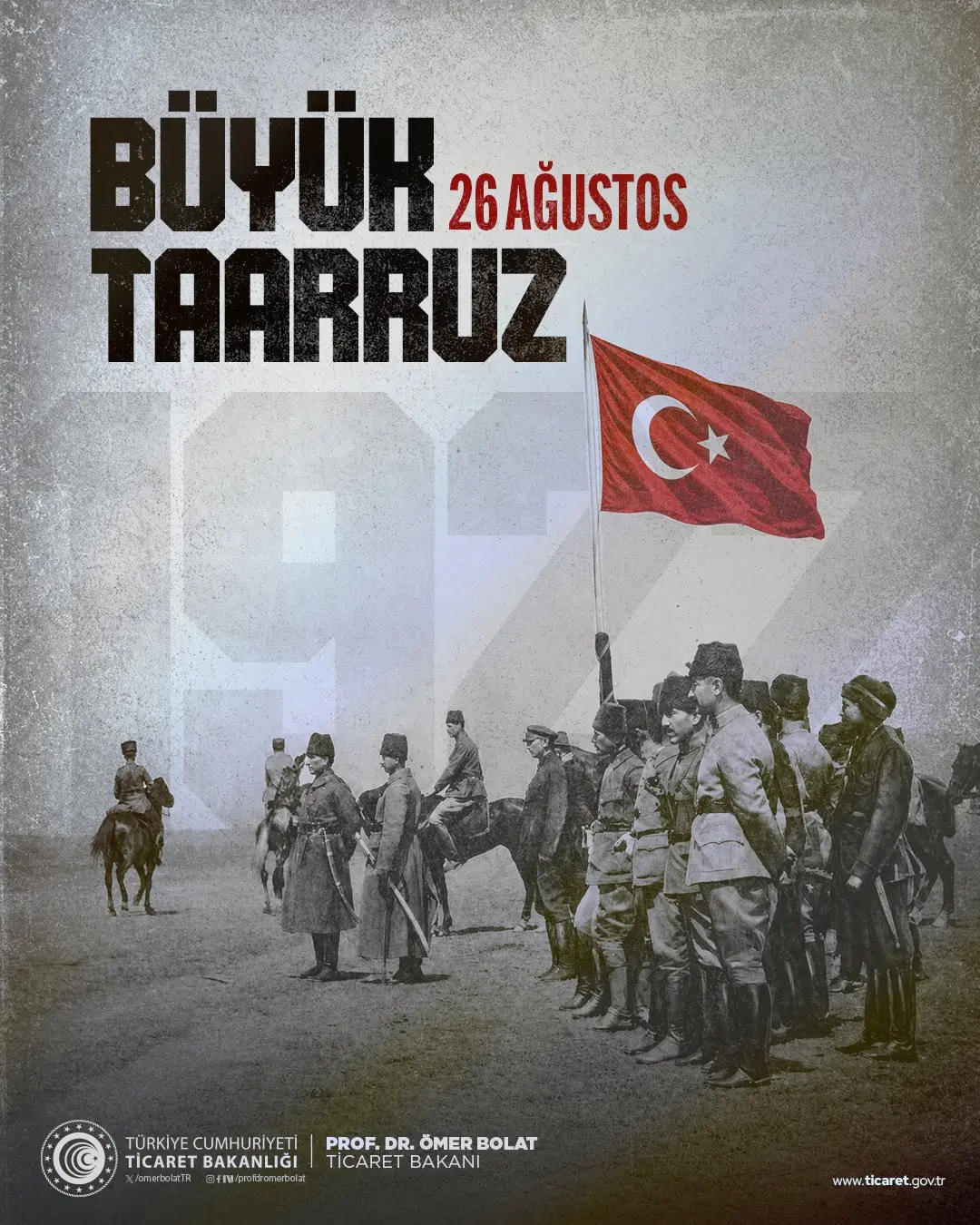 Büyük Taarruz'un 101. yılı kutlanıyor