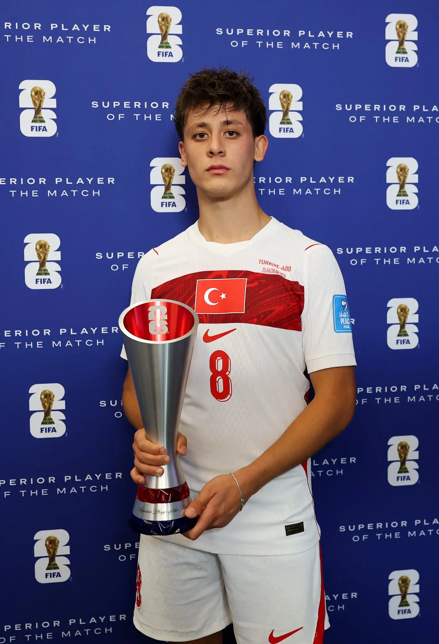 Arda Güler, ABD maçında oyuncu seçildi