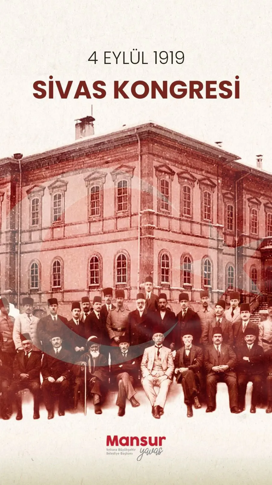 Sivas Kongresi'nin 107. yıl dönümü anıldı