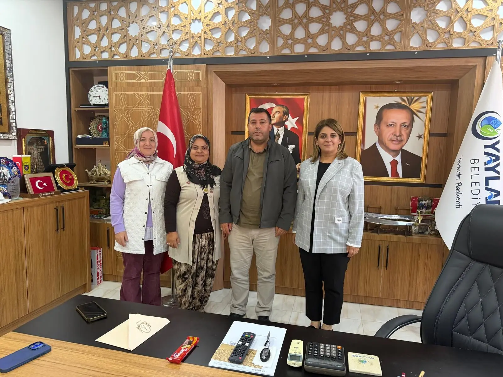 Kadın Kolları Başkanları Yaylabağı'nda Ziyarette Bulundu