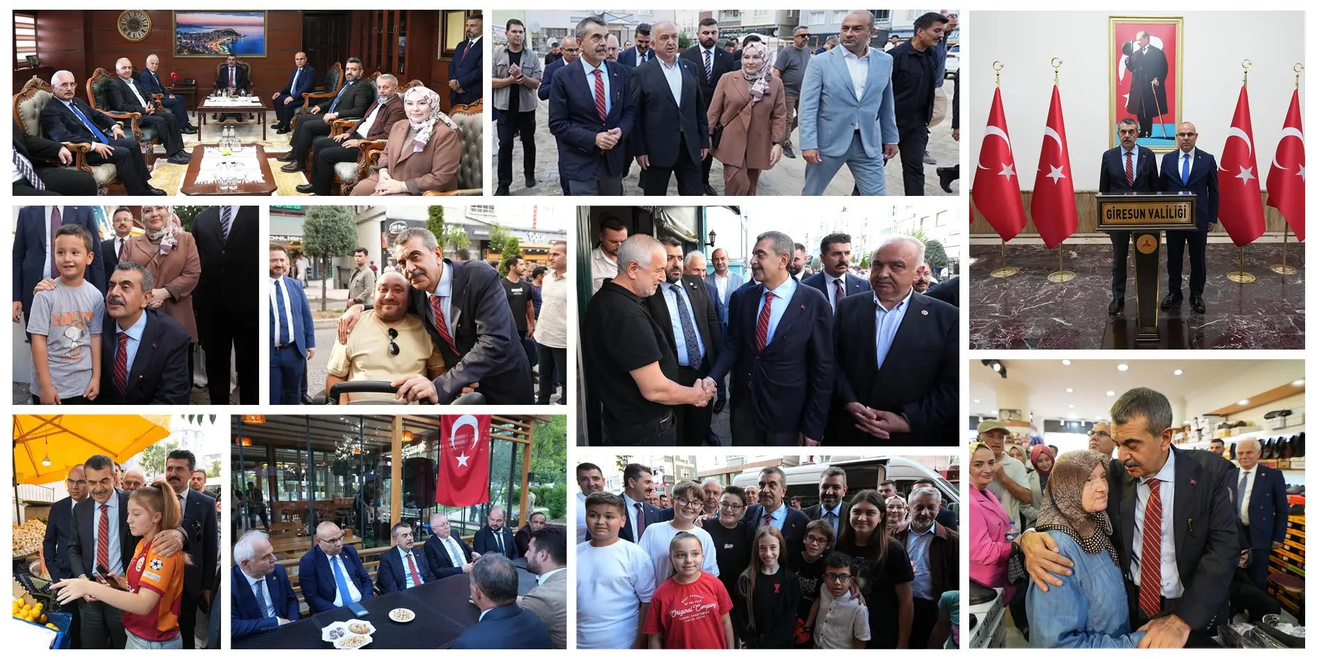 Millî Eğitim Bakanı Tekin Giresun'da İncelemelerde Bulundu