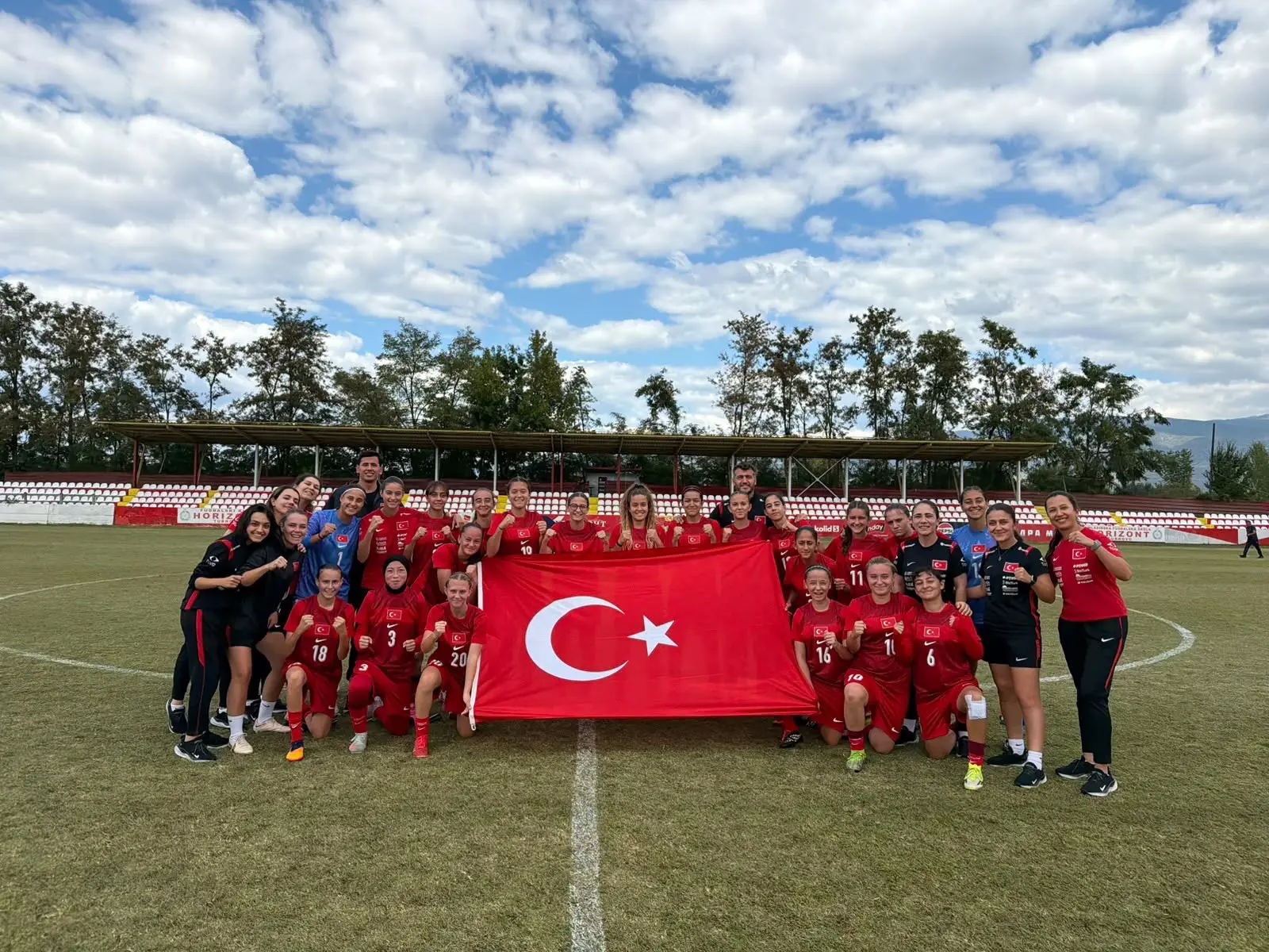 U15 Kız Millî Takımı, Kuzey Makedonya'yı 4-0 yendi