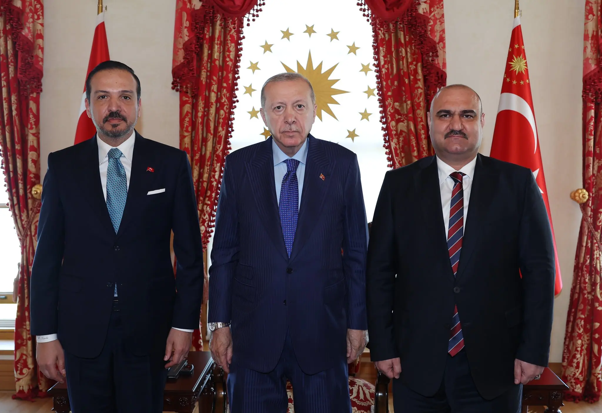 Cumhurbaşkanı Erdoğan, Kerkük Valisi'ni kabul etti