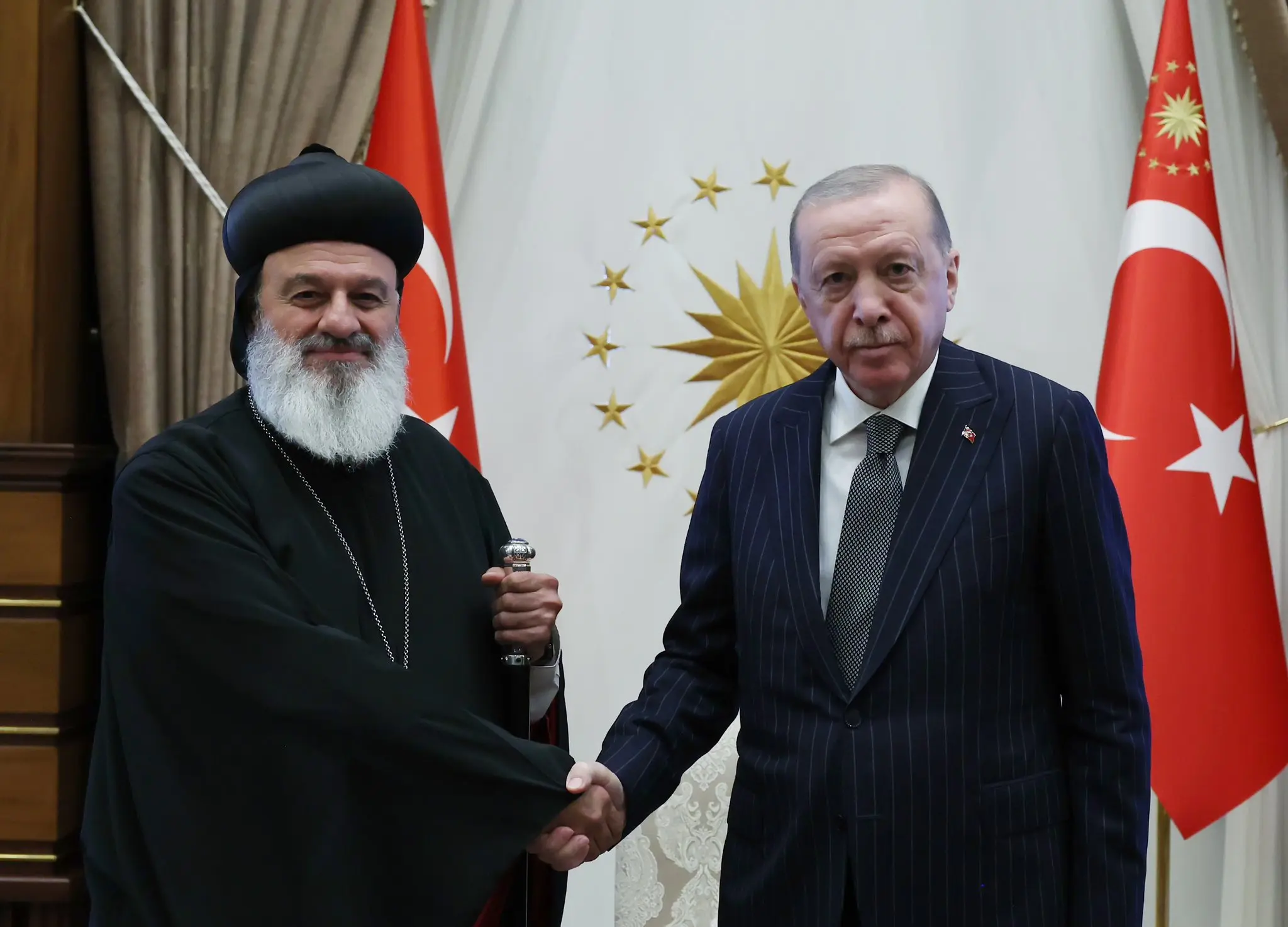 Cumhurbaşkanı Erdoğan, Mor İgnatius II'yi kabul etti