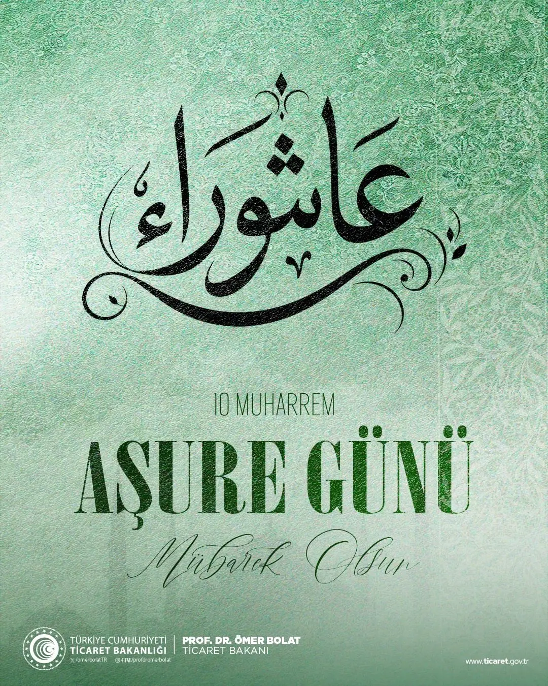 Aşure Günü'nde birlik ve beraberlik vurgusu