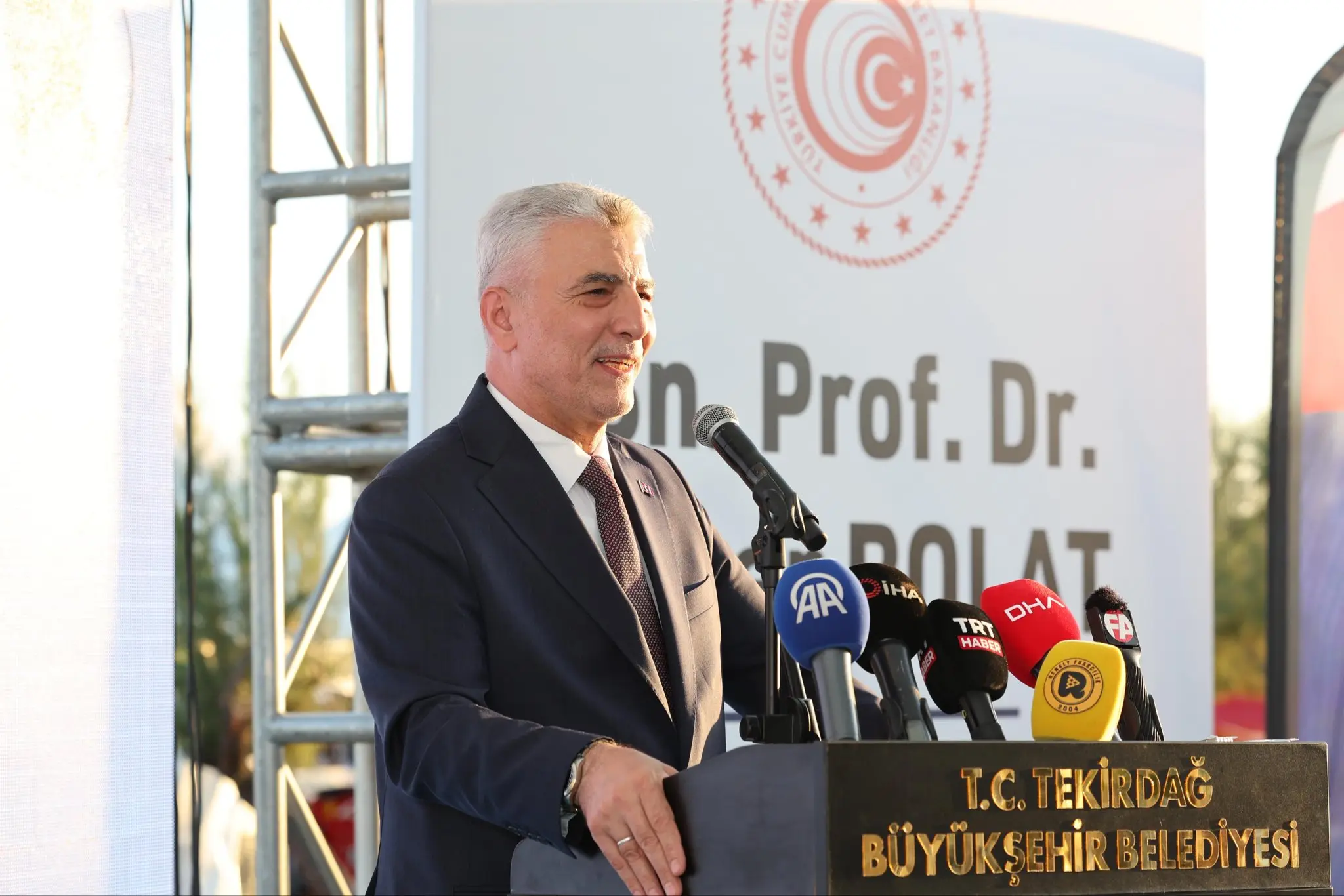 Tekirdağ Tarım ve Sanayi Fuarı Açıldı