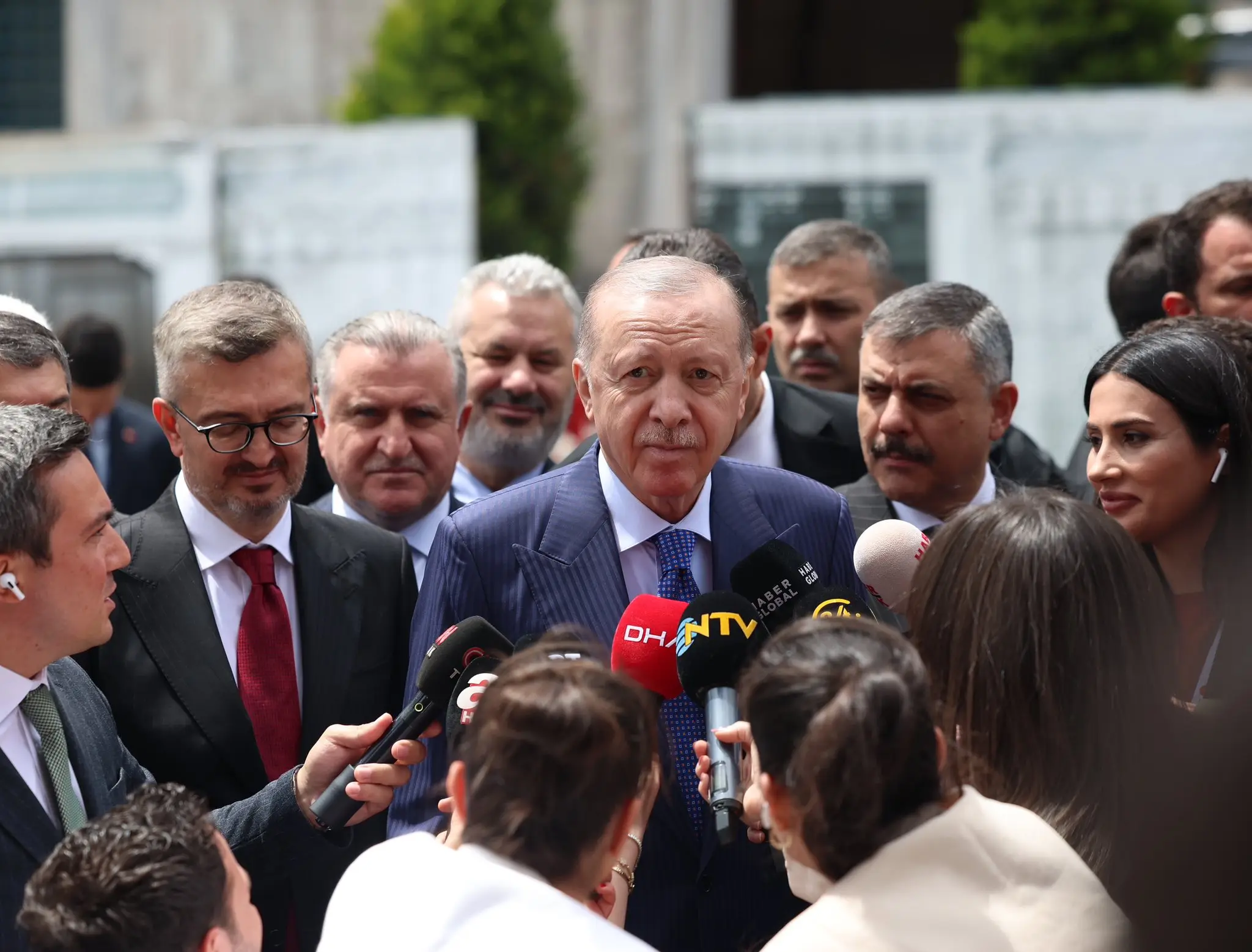 Cumhurbaşkanı Erdoğan, Ayasofya'da Cuma Namazı Kıldı