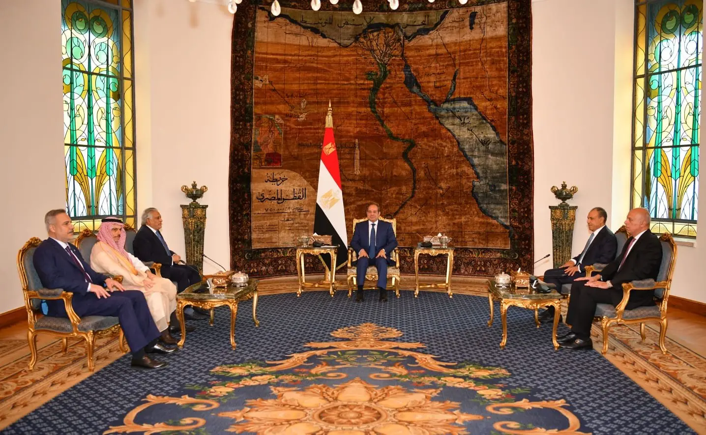 Hakan Fidan, Mısır Cumhurbaşkanı Sisi ile Görüştü