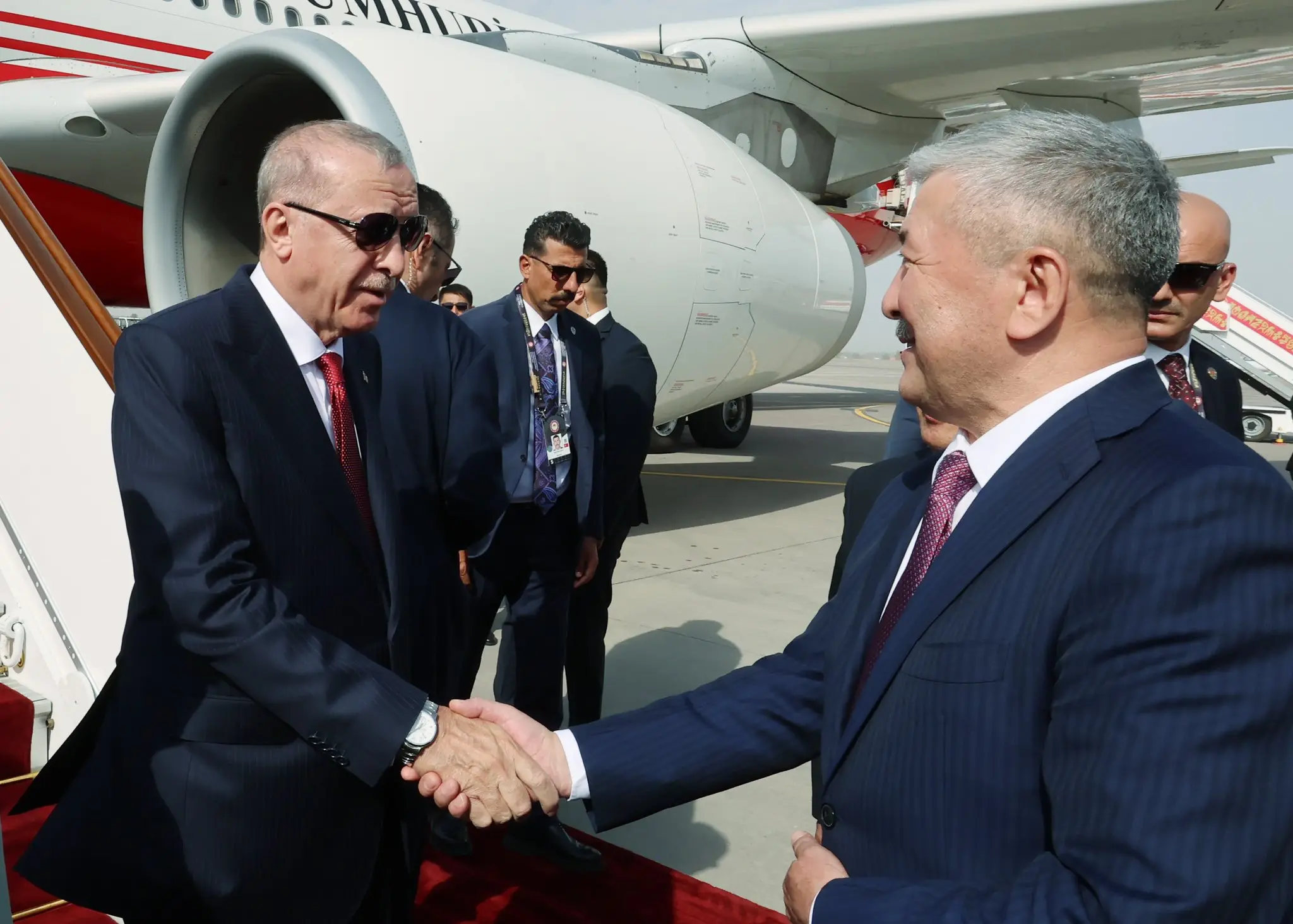 Cumhurbaşkanı Erdoğan, Kırgızistan'da Zirveye Katıldı