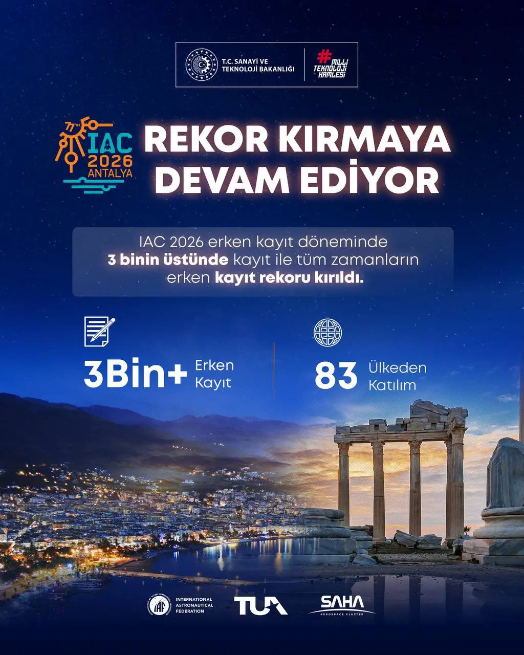 IAC 2026, Erken Kayıt Rekoru Kırdı