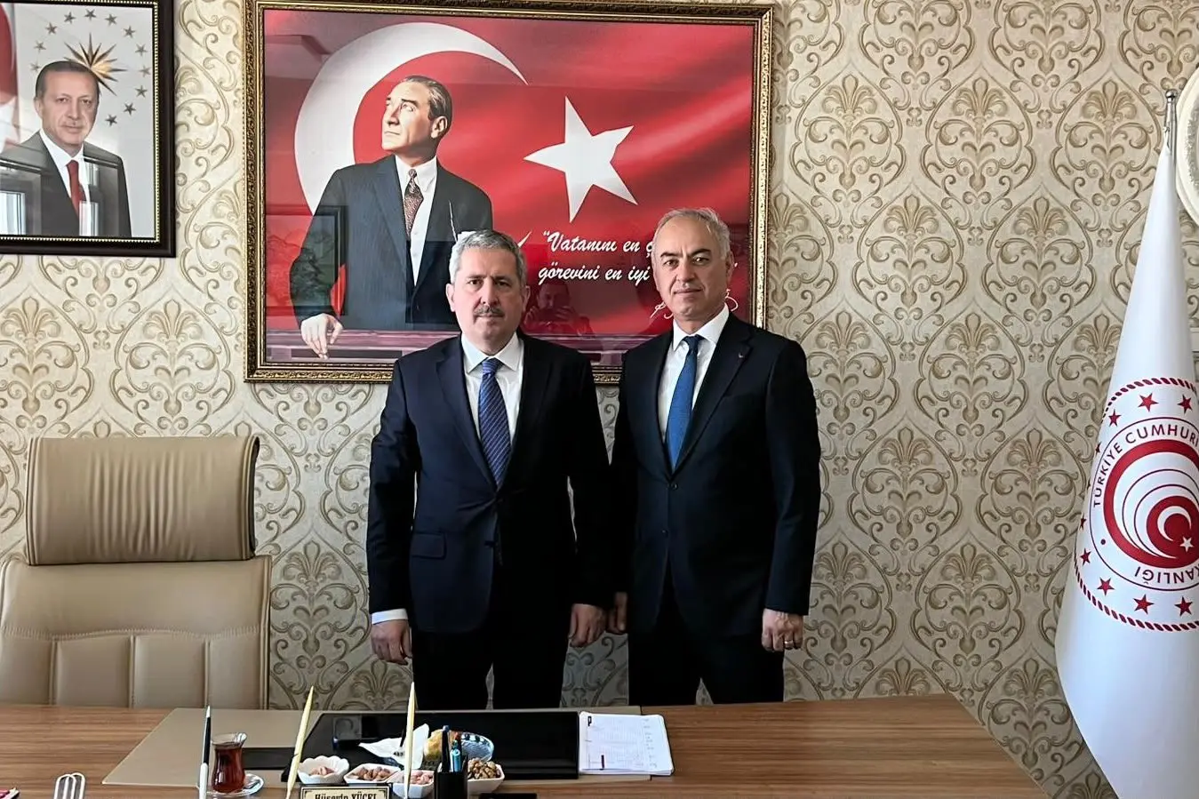 Mahmut Gürcan Erzurum Programı Kapsamında Ziyaretlerde Bulundu