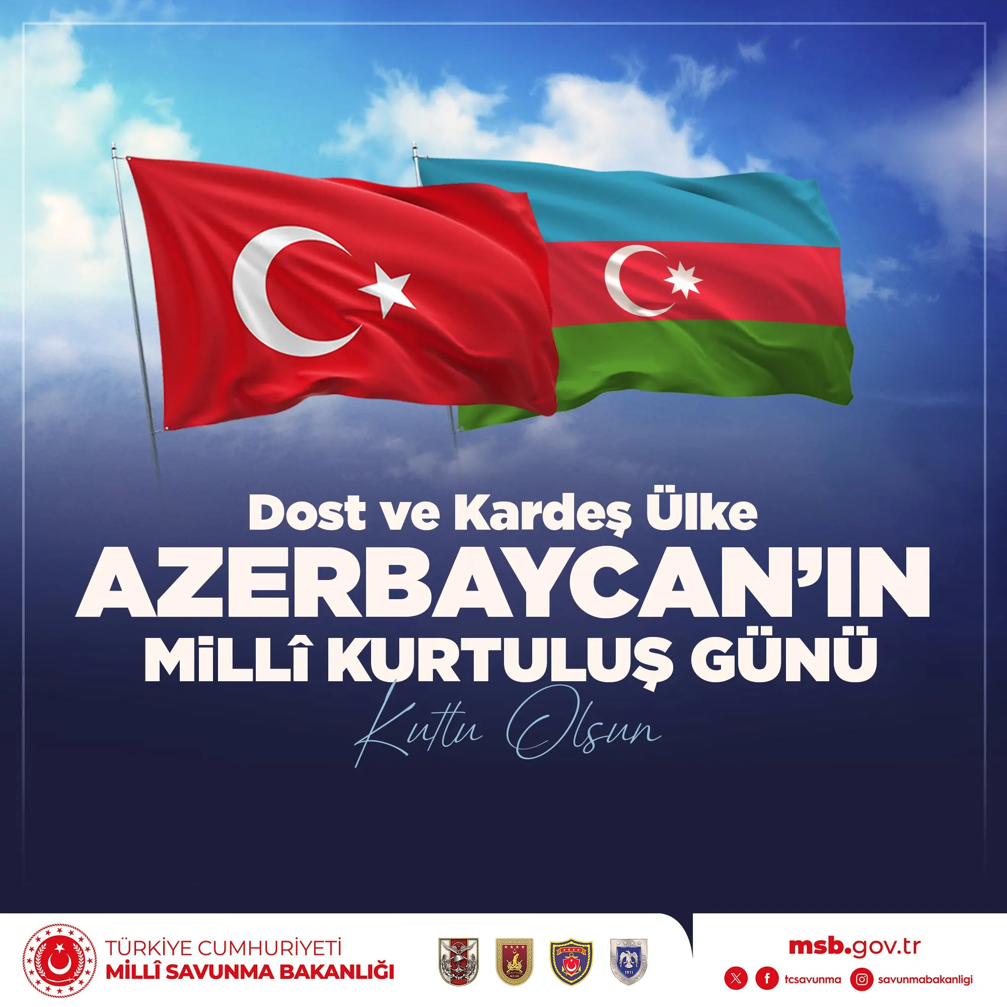 Azerbaycan'ın Kurtuluş Günü Kutlamaları Başladı