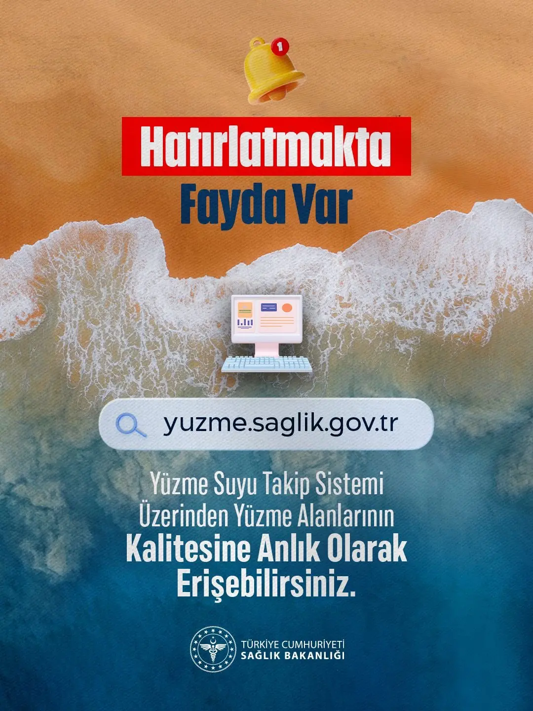 Yüzme alanlarının su kalitesi anlık takip edilebiliyor