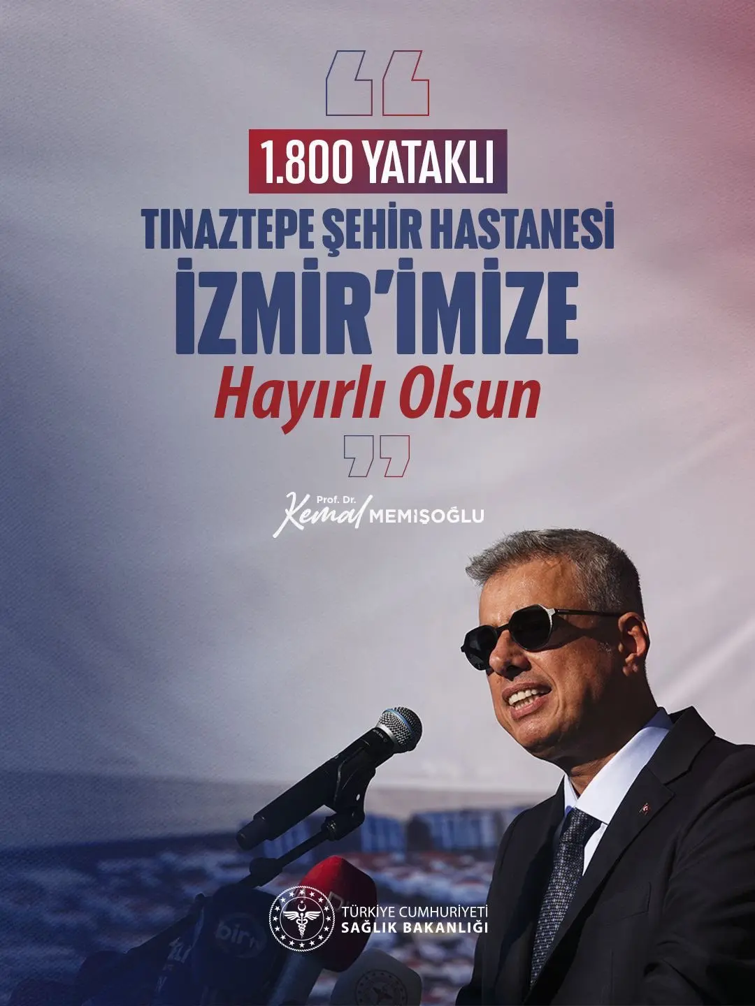 İzmir'e 1.800 Yataklı Tınaztepe Şehir Hastanesi Açıldı