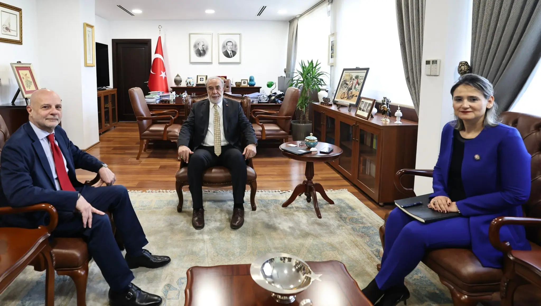 Musa Kulaklıkaya, BM Temsilcisi ile Suriye'yi görüştü