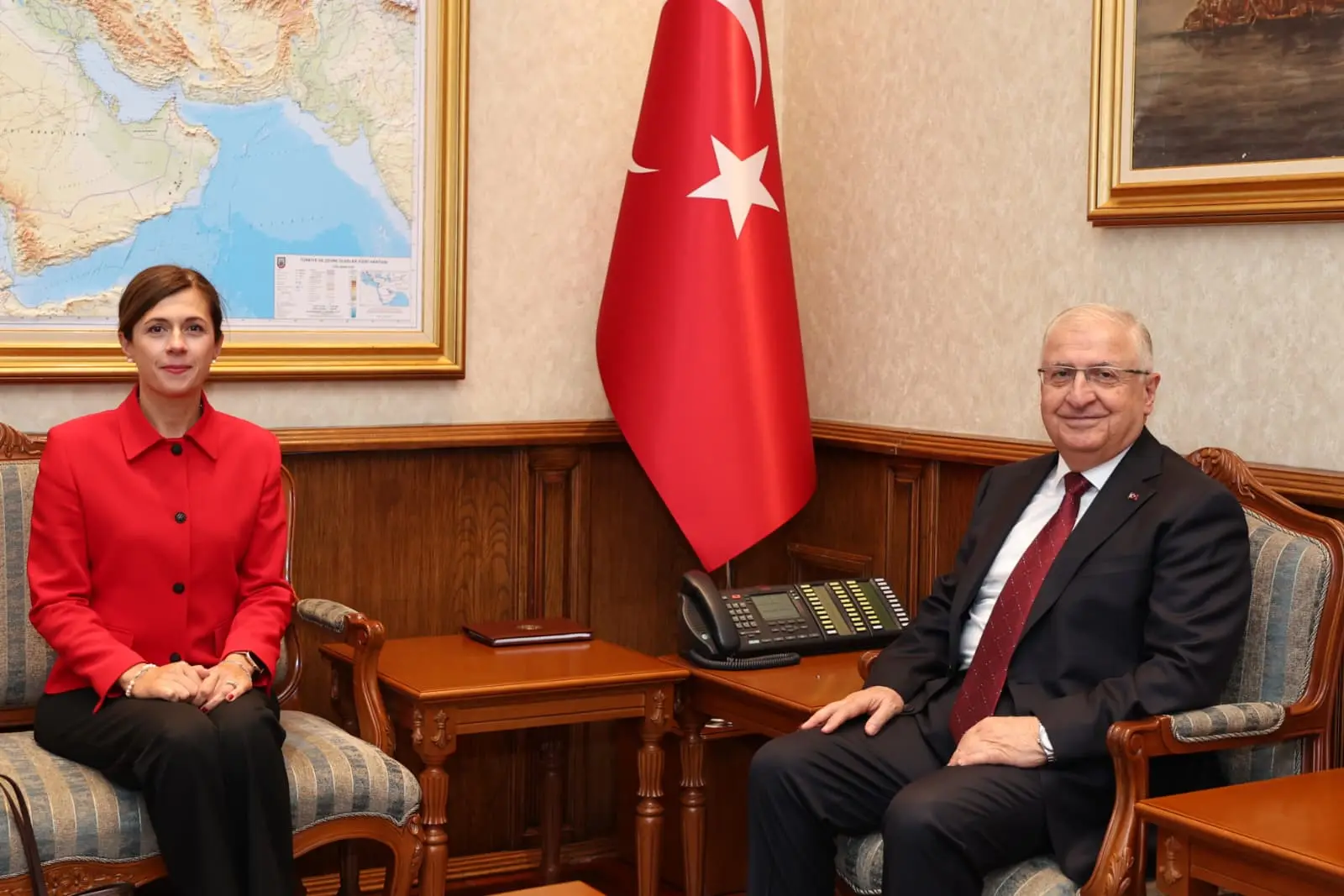 Yaşar Güler, Yeni Mozambik Büyükelçisi ile Görüştü