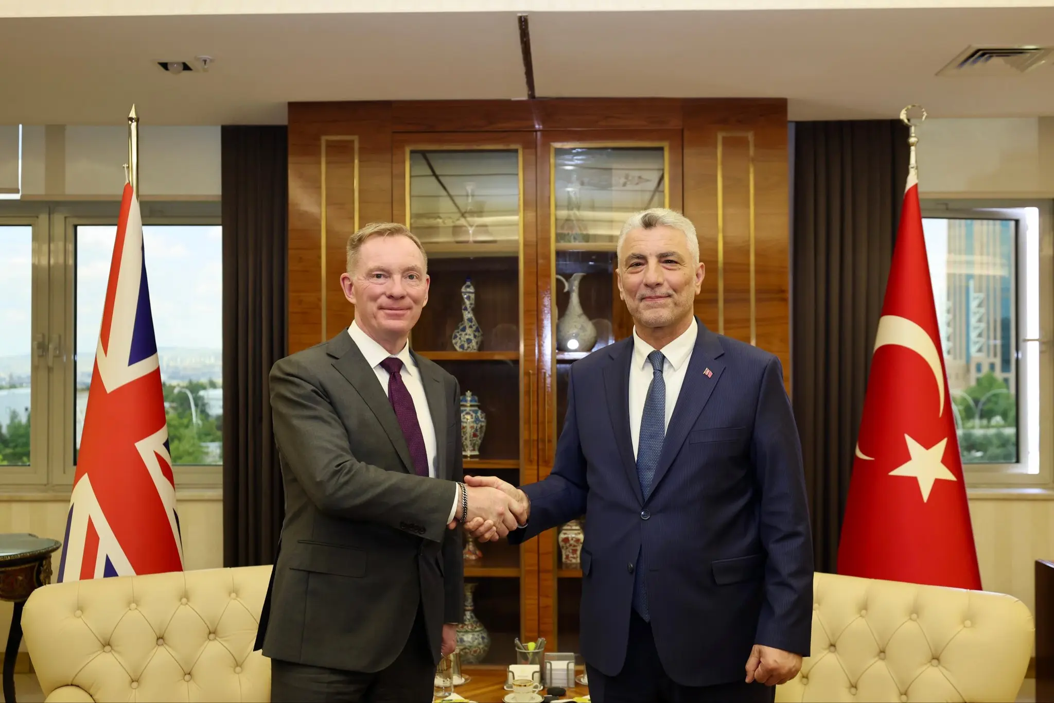Türkiye ve Birleşik Krallık ekonomik ortaklığı güçlendiriliyor
