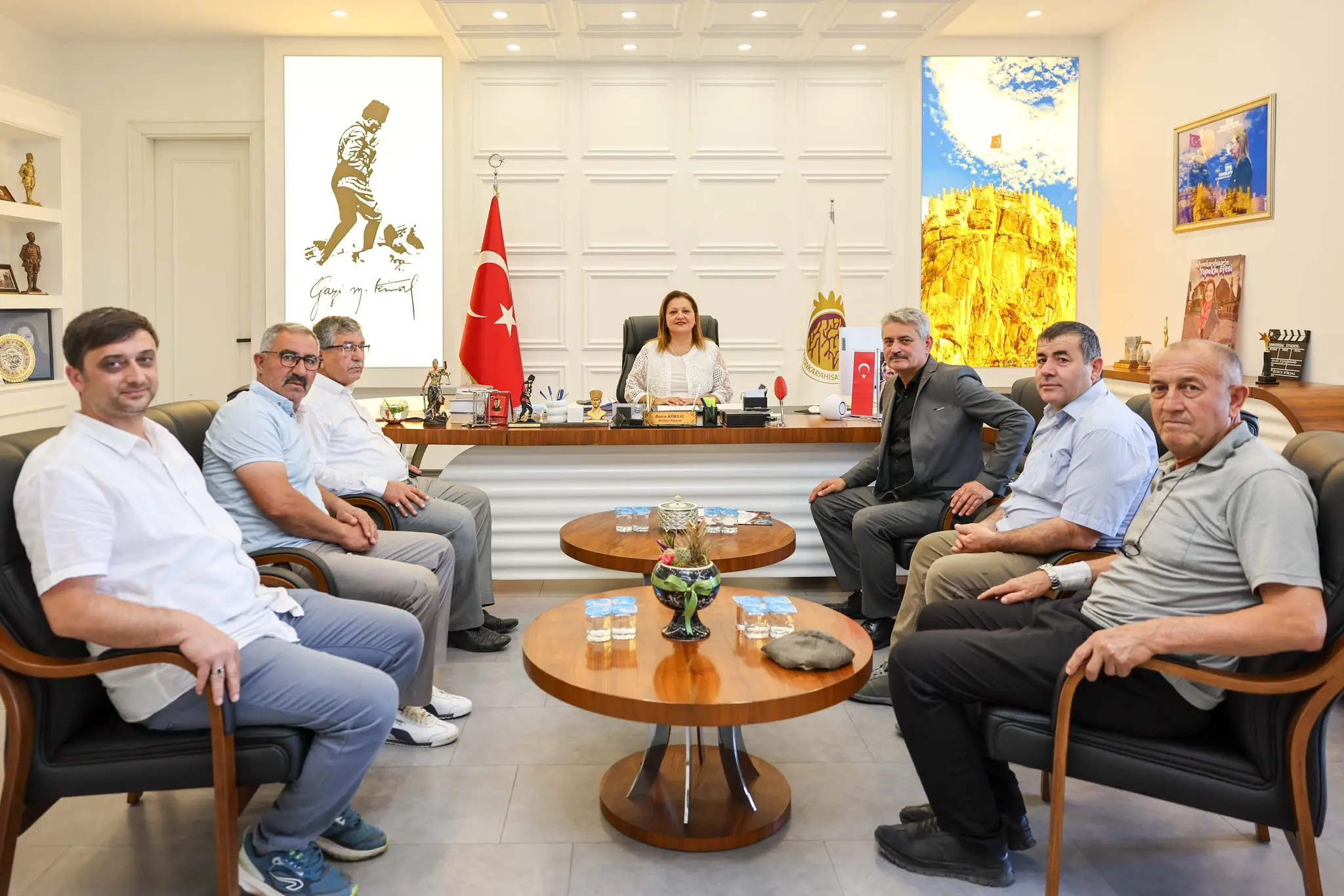 Afyonkarahisar Küçük Sanayi Sitesi Yönetimiyle Toplantı Yapıldı