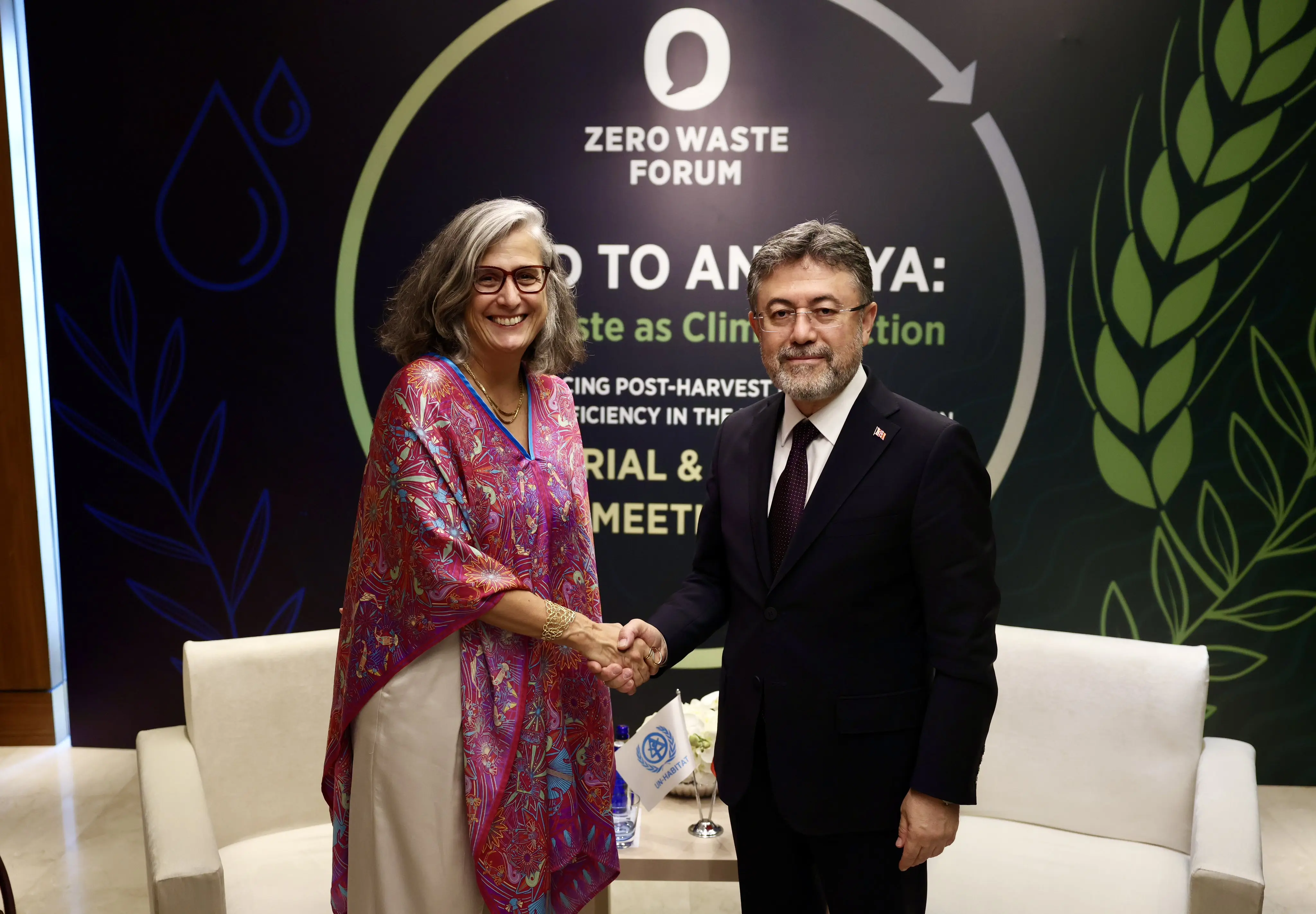 BM Yetkilisi ile Sıfır Atık Forumu Görüşmesi